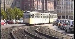Rostock Strassenbahn 1992 Rostock Strassenbahn Mecklenburg Vorpommern