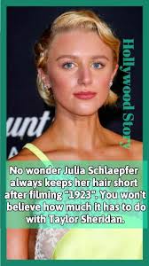 Julia Schlaepfer Short Hair