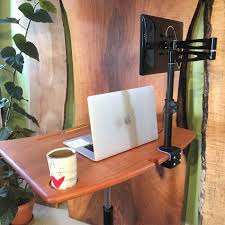 Shop staples' selection of standing desks and ergonomic desks. Owl Cherry Standing Desk Owl Furniture