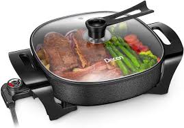 Indoor grills, electric griddles and skillets, waffle makers, & more at the home depot®. 15 Best Electric Skillets To Buy On Amazon In 2021