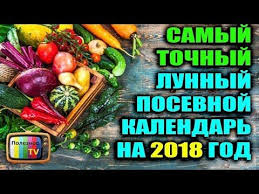 лунный календарь для урала и сибири на 2018 год Samyj Tochnyj Posevnoj Kalendar Na 2018 God Youtube Small Farm Farm Food