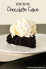 The Taste Tester Healthy Chocolate Cake Healthy Chocolate Cake Healthy Chocolate Yummy Cakes