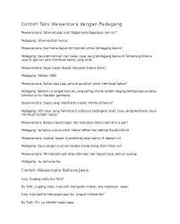 Maybe you would like to learn more about one of these? Contoh Wawancara Singkat Dengan Pedagang Kami