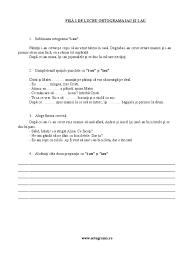 Eu iau caietul din birou. Ortograma Iau I Au 1