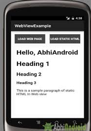 In this video we will create simple webview to show a website. Webview Tutorial With Example In Android Studio Abhi Android