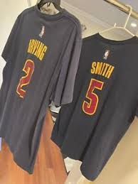 Lakers #1 d'angelo russell new swingman gold short sleeves jersey. Kyrie Irving Cleveland Cavaliers Nba Shirts For Sale Ebay