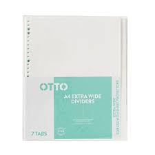 March 14, 2021 by mathilde émond. Otto Polypropylene Index Divider 7 Tab White Officeworks
