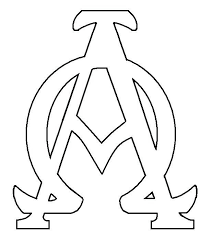 Alpha And Omega Coloring Pages Alpha And Omega Colouring Pages Christian Symbols Chrismon Patterns Church Banners Designs