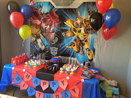 Five For Friday Transformer Birthday Transformers Birthday Parties Rescue Bots Birthday Party