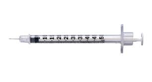 Insulin Syringe, 1 Ml, 1 Cc 100 Units Stock Photo - Alamy