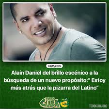 Alain Daniel del brillo escénico a la búsqueda de un nuevo propósito:“  Estoy más atrás que la pizarra del Latino”