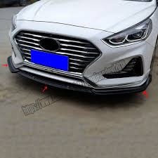 Bodykits.com is the best source to come to when. Bright Black Front Bumper Skirt Lip Body Kit For 2018 2019 Hyundai Sonata Hybrid