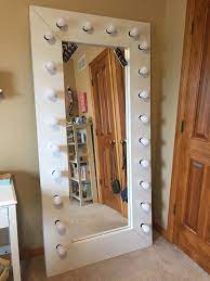 I imagine the process is pretty similar, with some more material removal serious pita to stop every few miles on a muddy trip in to clean lights because i can no longer see a thing. Full Length Vanity Selfie Mirror With Lights Ikea Hackers Diy Mirror With Lights Full Length Vanity Mirror With Lights Diy Vanity Mirror
