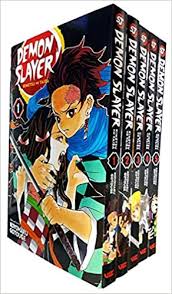 Check spelling or type a new query. Demon Slayer Kimetsu No Yaiba Vol 1 5 Books Collection Set Koyoharu Gotouge 9789123860449 Amazon Com Books
