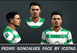 Nuno tavares is a left back footballer from portugal who plays for benfica in pro evolution soccer 2021. Pes 2013 Pedro Goncalves Nuno Mendes Face