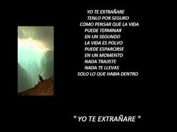 Yo te extrañaré recorded by juanjocanta and florsalvaje4life on smule. Tercer Cielo Yo Te Extranare Letra Youtube