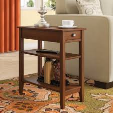 Three Posts Inman End Table With Storage Color Mahogany In 2020 End Tables With Storage End Tables Sale Table