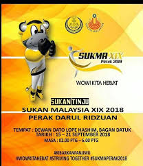 Maskot rasmi adalah ikon haiwan negeri perak iaitu seladang yang diberi nama chor'. Sukma Perak 2018 Kelab Anak Rantau Bagan Datoh Kerabad Facebook
