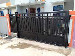 Tak lain karena desainnya kontemporer dan cocok untuk. Pintu Pagar Minimalis Modern Bengkel Las Farid Steel Facebook
