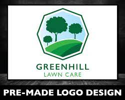 Lawn Care Logo Landscaping Logo Landscape Logo Grass Etsy Lawn Care Logo Landscaping Logo Lawn Design