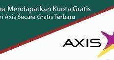 Kuota gratis axis july 15, 2021 2 min read saat ini kuota internet sudah menjadi kebutuhan pokok, karena dengan memiliki paket internet tentu akan membantu kamu dalam menjalankan aktifitas. Cara Mendapatkan Kuota Gratis Axis Mudah Area Tekno