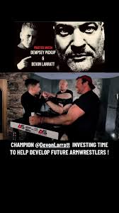 Devon Larratt Mentors Future Armwrestlers for Success