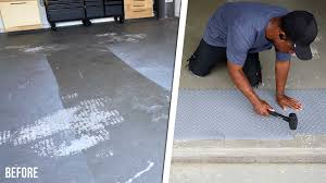 You won't see the flooring beneath your cabinets and appliances, so why pay for as you can see, there are pros and cons in choosing to install floors or cabinets first, though there are more risks if you install floors at the start. How To Install Husky Pvc Flooring