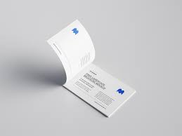 Promote your business the right way. Free Landscape Brochure Mockup Free Mockup
