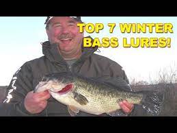 7 Best Lures For Winter Bass Fishing Big Fish Baits Bass Fishing Youtube Fishing Bait Bass Fishing Bait Bass Fishing