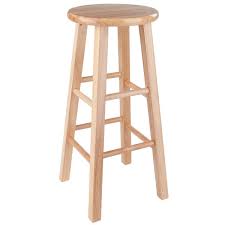 The thousand uses of a stool. Winsome Wood 29 In Dakota Natural Wood Bar Stool 85130 Rona