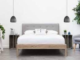 We love the idea of creating more space on our nightstands — this is also the perfect opportunity to style your nightstand. Trends To Try Bedside Hanging Lights Bedside Pendant Lights Hanging Bedroom Pendant Lighting Bedroom