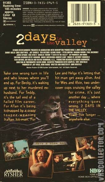 2 Days In the Valley | VHSCollector.com