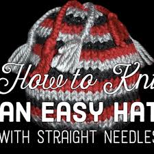 These free hat knitting patterns will keep your head warm and your style fresh. How To Knit An Easy Beanie Hat With Straight Needles Feltmagnet