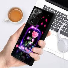 متوافق مع سامسونج جالاكسي نوت 20 ألترا، حافظة بيوتي أو بيست جالاكسي نوت 20  بلس للفتيات، تصميم نمط مقاوم للصدمات مضاد للخدش غطاء زجاجي عضوي لسامسونج  جالاكسي نوت 20+ 7.7 بوصة : Amazon.ae: الإلكترونيات والصور