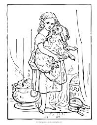 Cute puppy coloring pages for kids. Dog My Coloring Land
