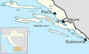 Hotel faraon is located in the picturesque village of trpanj on the beautiful peljesac peninsula a place of intact nature known for it's rich history and famous for it's exquisite wines. File Peljesac Bridge Location Map Svg Wikimedia Commons