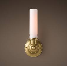 Edison Milk Glass Sconce