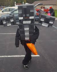 Minecraft Wither Costume Minecraft Party Holiday Fun Minecraft Wither