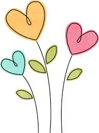 Download Cake Clipart Heart Clip Art Flower Clipart Easy Flowers And Hearts Clipart Png Image With No Background Pngkey Com