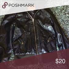 Leather Jacket Miss London Leather Jacket Black Used It Like Twice Since I Have Another One Practically New Miss London Jackets Co Leather Jacket Jackets Leather