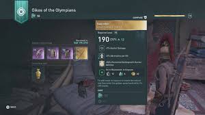 Loot From Opening 50 Consecutive Olympian Gifts : R/Assassinscreed
