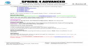 Apply to java developer, senior java developer, front end developer and more! Spring 4 Advanced 4 Advanced Jpa Spring Data Help In Resume Preparation To Add Responsibilities 2 Spring 4 Advanced Aspire Technologies 501