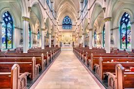 The Cathedral Of St John The Baptist Churchesofamerica Church Architecture Cathedral Church Cathedral