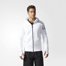 Black And White Adidas Hoodie Adidas Men Zne Hoodie Zip Up Jacket Zero Negative Energy White Black B48878 Xl Adidas Outfit Men Adidas Men Knit Hoodie