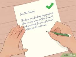 Padahal, dengan berterima kasih saja, percayalah ibumu akan senang luar biasa! 3 Cara Untuk Menulis Surat Terima Kasih Kepada Guru Wikihow