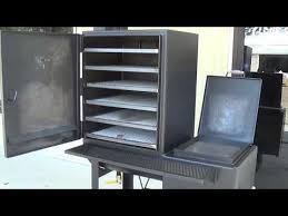 Vertical Offset Smoker 24 X30 By Lone Star Grillz Youtube Offset Smoker Bbq Smokers For Sale Bbq Smokers