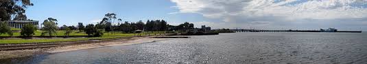 Rippleside park, and the adjoining beach is popular with local families and tourists because it has multiple picnic and bbq areas and a wooden playground for the children. Twin Parks Rippleside And St Helens Serendipity Bike The Bay