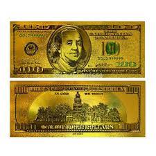 Only 3 available and it's in 14 people's carts. Blinkee Gpdbrpm G 24k Gold Plated 100 Dollar Bill Replica Paper Money Currency Banknote Art Commemorative Collectible Holiday Decoration Walmart Canada