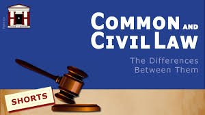 What is the difference between Common and Civil Law? - YouTube