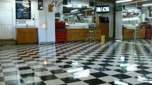 Tile floors are used to make interior spaces beautiful due to their shiny and attractive appearance. How To Wax Polish And Maintain A Vct Garage Floor All Garage Floors